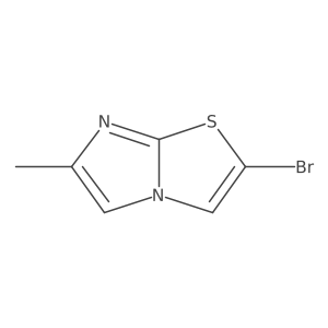 2-Bromo-6-methylimidazo[2,1-b]thiazole Structure