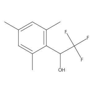 (1R)-2,2,2-trifluoro-1-(2,4,6-trimethylphenyl)ethanol Structure