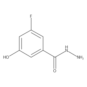 3-Fluoro-5-hydroxybenzohydrazide结构式