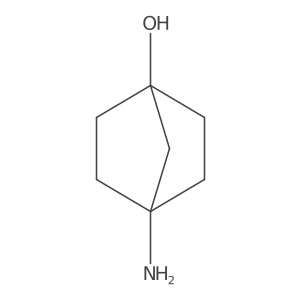 4-Aminobicyclo[2.2.1]heptan-1-ol结构式