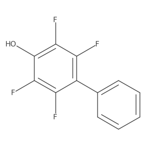4-Phenyl-2,3,5,6-tetrafluorophenol Structure