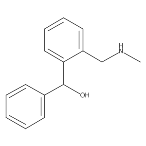 2-[(Methylamino)methyl]-I+/--phenylbenzenemethanol Structure
