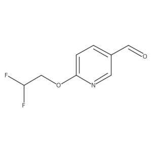 6-(2,2-Difluoroethoxy)nicotinaldehyde Structure