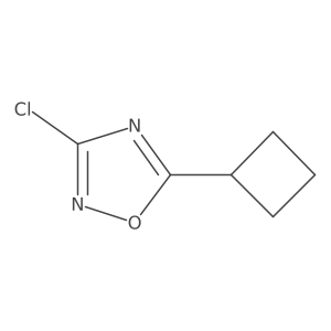 3-Chloro-5-cyclobutyl-1,2,4-oxadiazole Structure