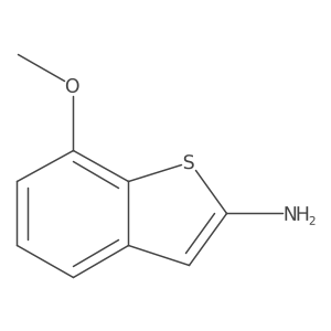 7-Methoxybenzo[b]thiophen-2-amine Structure