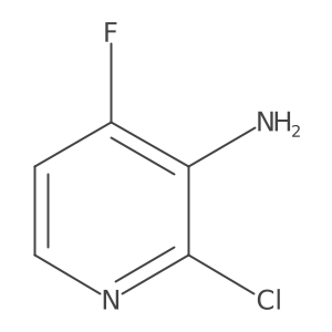 2-Chloro-4-fluoropyridin-3-amine Structure