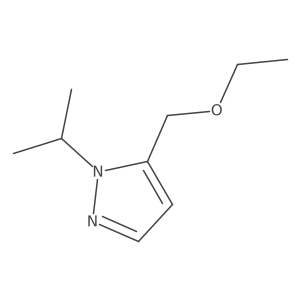 5-(ethoxymethyl)-1-isopropyl-1H-pyrazole Structure
