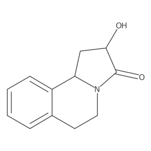 2-Hydroxytetrahydropyrrolo[2,1-a]isoquinolin-3-one结构式