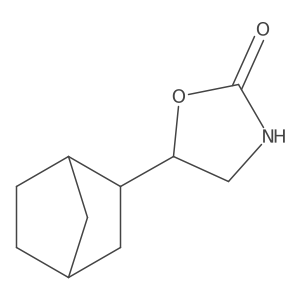 5-{Bicyclo[2.2.1]heptan-2-yl}-1,3-oxazolidin-2-one Structure