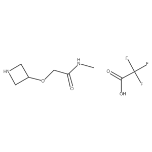 2-(azetidin-3-yloxy)-N-methylacetamide, trifluoroacetic acid Structure