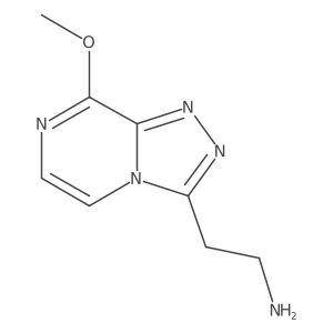 2-(8-Methoxy-[1,2,4]triazolo[4,3-a]pyrazin-3-yl)ethan-1-amine Structure