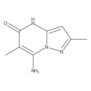 7-Amino-2,6-dimethylpyrazolo[1,5-a]pyrimidin-5-ol Structure