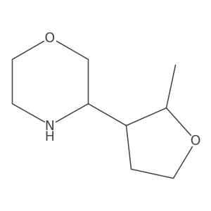 3-(2-Methyloxolan-3-yl)morpholine Structure