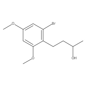 4-(2-Bromo-4,6-dimethoxyphenyl)butan-2-ol Structure