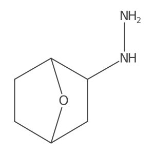 {7-Oxabicyclo[2.2.1]heptan-2-yl}hydrazine Structure