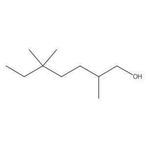 (2R)-2,5,5-Trimethylheptan-1-ol结构式