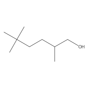 (2R)-2,5,5-Trimethylhexan-1-ol Structure