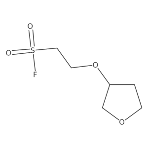 2-(Oxolan-3-yloxy)ethane-1-sulfonyl fluoride Structure