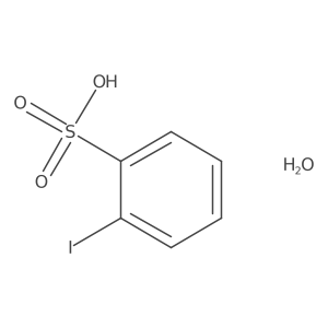 2-Iodobenzenesulfonic acid hydrate结构式