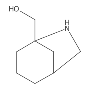 [(1S,5R)-6-azabicyclo[3.2.1]octan-5-yl]methanol Structure