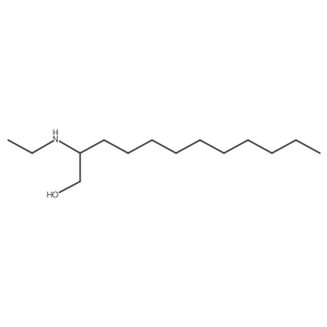 2-(Ethylamino)-1-dodecanol Structure