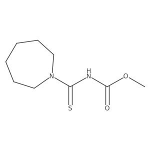 methyl N-(azepane-1-carbothioyl)carbamate Structure