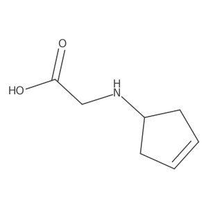 N-3-Cyclopenten-1-ylglycine结构式