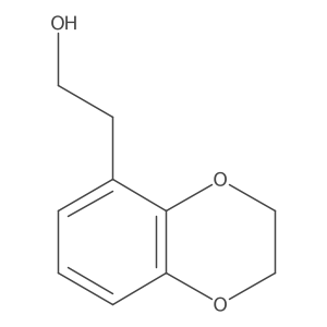 2-(2,3-Dihydro-1,4-benzodioxin-5-yl)ethanol结构式