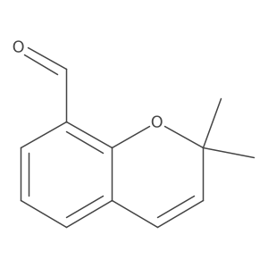 2,2-dimethyl-2H-chromene-8-carbaldehyde Structure
