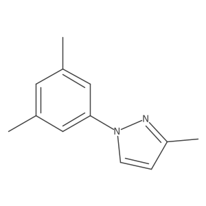 1-(3,5-Dimethylphenyl)-3-methyl-1H-pyrazole结构式