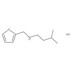 [(Furan-2-yl)methyl](3-methylbutyl)amine hydrochloride Structure