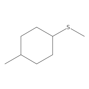 1-Methyl-4-(methylthio)cyclohexane Structure