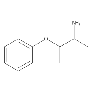 [(3-Aminobutan-2-yl)oxy]benzene结构式