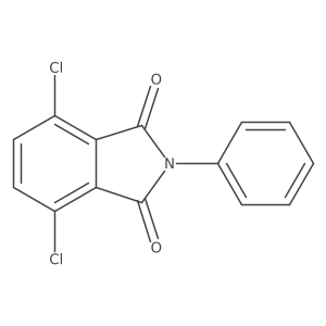 4,7-dichloro-2-phenyl-isoindoline-1,3-dione结构式