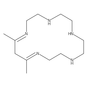 14,16-Dimethyl-1,4,7,10,13-pentaazacyclohexadecane结构式