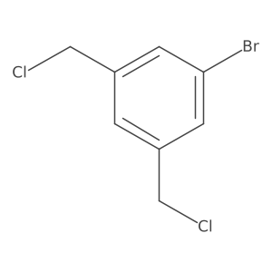 1-Bromo-3,5-bis(chloromethyl)benzene结构式