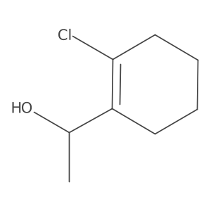 1-(2-Chloro-cyclohex-1-enyl)-ethanol结构式
