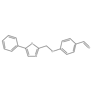 4-[(5-Phenyl-1,3-oxazol-2-yl)methoxy]benzaldehyde Structure