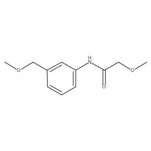 2-Methoxy-N-(3-(methoxymethyl)phenyl)acetamide Structure