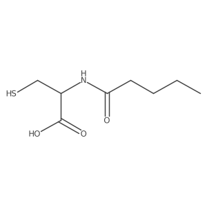 N-pentanoylcysteine结构式