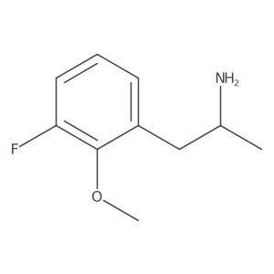 (2s)-1-(3-Fluoro-2-methoxyphenyl)propan-2-amine结构式