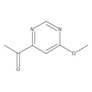 1-(6-Methoxypyrimidin-4-YL)ethanone结构式