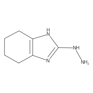 2-Hydrazinyl-4,5,6,7-tetrahydro-1H-benzo[d]imidazole结构式