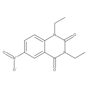 1,3-Diethyl-6-nitroquinazoline-2,4(1H,3H)-dione Structure