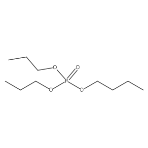 Butyl-dipropyl phosphate Structure