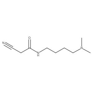 Acetamide, 2-cyano-N-[4-(dimethylamino)butyl]-结构式