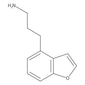 3-(1-Benzofuran-4-yl)propan-1-amine Structure
