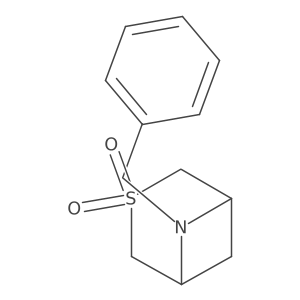 6-Benzyl-3-thia-6-azabicyclo[3.1.1]heptane-3,3-dione Structure