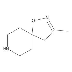 3-Methyl-1-oxa-2,8-diazaspiro[4.5]dec-2-ene Structure