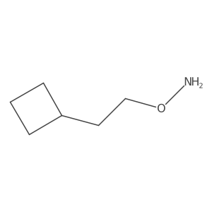 o-(2-Cyclobutylethyl)hydroxylamine结构式